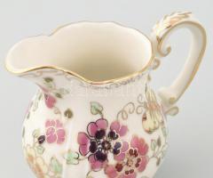 Zsolnay pillangó mintás 6 személyes teás készlet. Kézzel festett, jelzett, hibátlan. eredeti dobozáb...