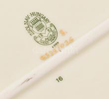 Zsolnay pillangó mintás 6 személyes süteményes készlet. Kézzel festett, jelzett, hibátlan. eredeti d...