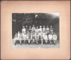 össz. 5 db iskolai osztálykép és tablófotó: Főv. Tan. III/5 Csecsemő és Gyermekgondozónőképző Iskola...