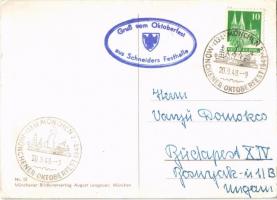 1949 Aufenthaltsbestätigung! Oktoberfest München. Münchener Boldkunstverlag August Lengauer Nr. 12. ...