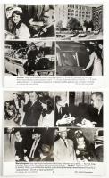1963.XI.22 John F. Kennedy elnök meggyilkolásával kapcsolatos és az utána következő eseményekről készült felvételek, 2 db MTI Külföldi Képszolgálat sajtófotó, egyik bal szélén vágott és sarkaiban törésekkel, kb. 20x25 cm
