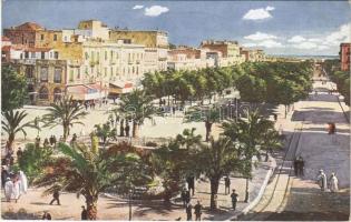 Tunis, Avenue de la Marine / street
