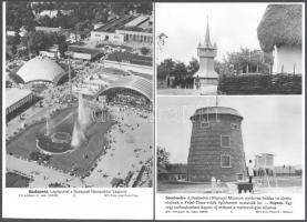 cca 1960-80 vegyes nagy MTI sajtófotó tétel, sok divat témában, néhány balatoni felvétellel, stb., ö...