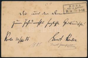 Deutsches Reich 1885
