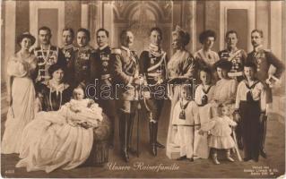 Unsere Kaiserfamilie / German royal family, Wilhelm II. Verlag v. Gustav Liersch & Co. 4403. (EB)