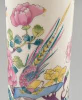 Rosenthal Classic Rose Ch'ien Lung kínai mintával díszített váza. Kézzel festett, jelzett, kis ...