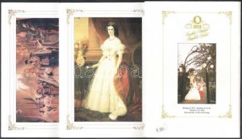 cca 1995 Erzsébet füzetek, 1., 2. és 3. száma. Sisi baráti kör kiadványa. 38+39+38 p. Kiadói papírkö...