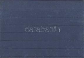 150 db 24x17 cm-es fekete berakólap