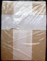 50 db 30x22 cm-es fehér berakóalbumlap, rugós albumfedélhez