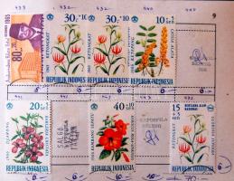 Indonézia, 10 db maradék cserefüzet (maradványérték: 5.785 Ft)