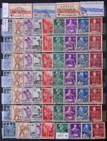 Svájc több példányos jó kiadásokkal tétel a klasszikusoktól 1969-ig 12 lapos A/4 berakóban. Minden o...