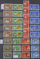 Svájc több példányos jó kiadásokkal tétel a klasszikusoktól 1969-ig 12 lapos A/4 berakóban. Minden o...