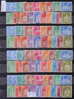 Svájc több példányos jó kiadásokkal tétel a klasszikusoktól 1969-ig 12 lapos A/4 berakóban. Minden o...