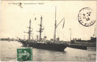 1908 Le Bougainville aviso-annexe du Borda / French Navy battleship (EK)