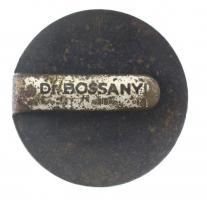 ~1930-1940. "EMERGÉ" festett, ezüstözött gumiárú gyár gomblyukjelvény, hátlapon "DR B...