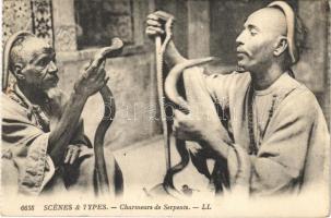 Scenes & Types. Charmeurs de Serpents / snake charmers (Rb)