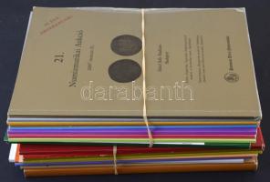 1997-2019. 48db-os Pannonia Terra árverési katalógus tétel, egy kivételével az árverési leütési árak...