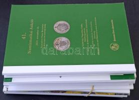 1997-2019. 48db-os Pannonia Terra árverési katalógus tétel, egy kivételével az árverési leütési árak...