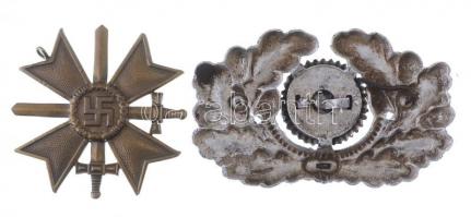 Német Harmadik Birodalom 1939. "Háborús Érdemkereszt II. osztálya kardokkal" Br kitüntetés...