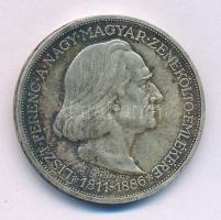 1936. 2P Ag Liszt Ferenc T:2 patina Adamo P7.3