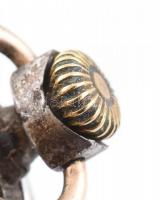 Glashütte zsebóra fém tokkal, jelzett szerkezettel, hibátlan számlappal, másodpercmutatós, működik, ...