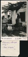 cca 1925 Spanyolország, Valencia, L. Llana fotóművész feliratozott vintage fotóművészeti alkotása, 15,5x10,5 cm