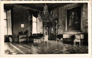 Vranov nad Dyjí, Frain an der Thaya; Schloss, Musikzimmer / castle, music room, interior (EK)