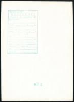 cca 1939 Kaczur Pál (1918-2000) ceglédi fotóművész hagyatékából, pecséttel jelzett vintage fotó, 17,...