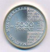 2006. 5000Ft Ag "1956-os forradalom 50. évfordulója" kapszulában T:BU 
Adamo EM206