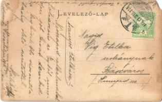 1911 Hódmezővásárhely, Hódmező-Vásárhely; városháza. Nemes Armin kiadása (EM)