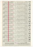 Budapest 1926. "Magyar Általános Gépgyár Részvénytársaság" részvénye 10P-ről, magyar és né...