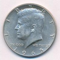 Amerikai Egyesült Államok 1965. 1/2$ Ag Kennedy T:1- USA 1965. 1/2 Dollar Ag Kennedy C:AU Krause KM#202a