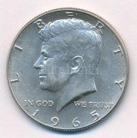 Amerikai Egyesült Államok 1965. 1/2$ Ag "Kennedy" T:1- USA 1965. 1/2 Dollar Ag "Kennedy" C:AU Krause KM#202a