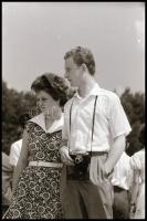 cca 1985 Balatoni vitorlások, fürdőzők, vízi élet, Magyar Alfréd budapesti fotóművész felvételei, 68...