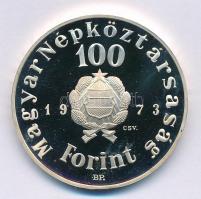 1973. 100Ft Ag "Petőfi" kapszulában T:PP fo., halvány felszíni karc
Adamo EM42