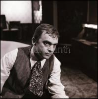 cca 1968 Tolnay Klári, Halász Judit és Bodrogi Gyula színészek, Kotnyek Antal (1921-1990) budapesti ...