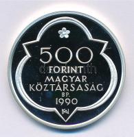 1990. 500Ft Ag "Mátyás király - Buda" kapszulában T:PP 
Adamo EM114