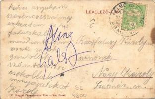 1911 Alsómislye, Nizná Mysla; Római katolikus iskola, gyerekek / Catholic school, children (fl)