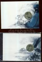 2001. 200Ft 4 klf "János Vitéz, Pál utcai fiúk, Toldi, Lúdas Matyi" érmés levelezőlapon sor T:BU R!