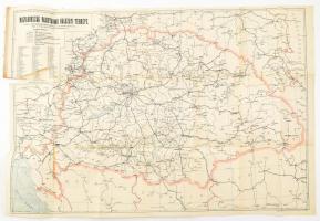 Magyarországi postajáratok. Kiadja a M. Kir. Posta- és Távirda-Vezérigazgatóság 1913. május havában....