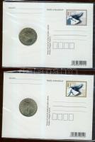 2001. 200Ft 4 klf "János Vitéz, Pál utcai fiúk, Toldi, Lúdas Matyi" érmés levelezőlapon so...