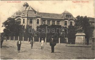 1909 Kolozsvár, Cluj; Egyetemi könyvtár. Ludasi dohánytőzsde kiadása / university library