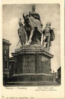Pozsony, Pressburg, Bratislava; Mária Terézia szobor / Maria Theresia-Monument / monument