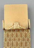 Longines 14K arany, férfi karóra cca 1960, kézi felhúzós szerkezettel. Jelzett tok, szerkezet, 14K j...