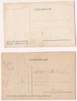 5 db RÉGI családi fotó képeslaphátoldallal. Brenner Testvérek szegedi fényképészeti műterméből / 5 p...