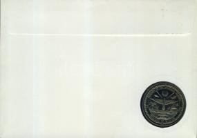 Marshall-szigetek 1990. 5$ "Német egyesülés" érmés, bélyeges borítékon T:2