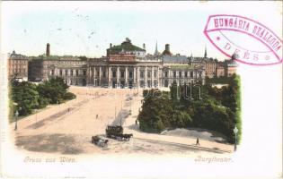 1899 (Vorläufer) Wien, Vienna, Bécs; Burgtheater / theatre (EK)