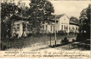 1904 Petrozsény, Petrosani; Bányaigazgatói lak. Herz Arnold és Grausam Károly kiadása / mining director's apartment (fl)