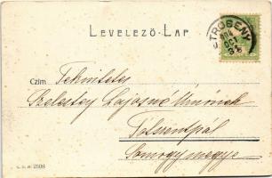 1904 Petrozsény, Petrosani; Bányaigazgatói lak. Herz Arnold és Grausam Károly kiadása / mining direc...