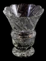 Ólomkristály váza. Hibátlan m: 17,5 cm